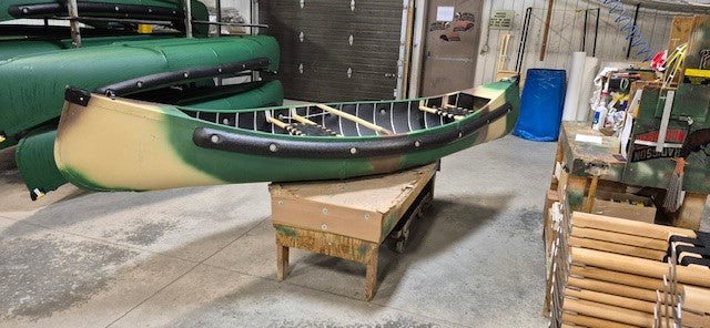 Radisson 12ft Pointed Canoe with Web Seats | Camouflage - Image 2