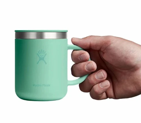12oz Insulated Coffee Mug | Mermaid Green - Image 3