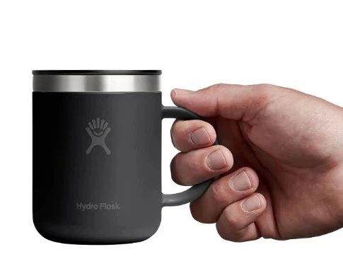 12oz Insulated Coffee Mug | Tonal Black - Image 3