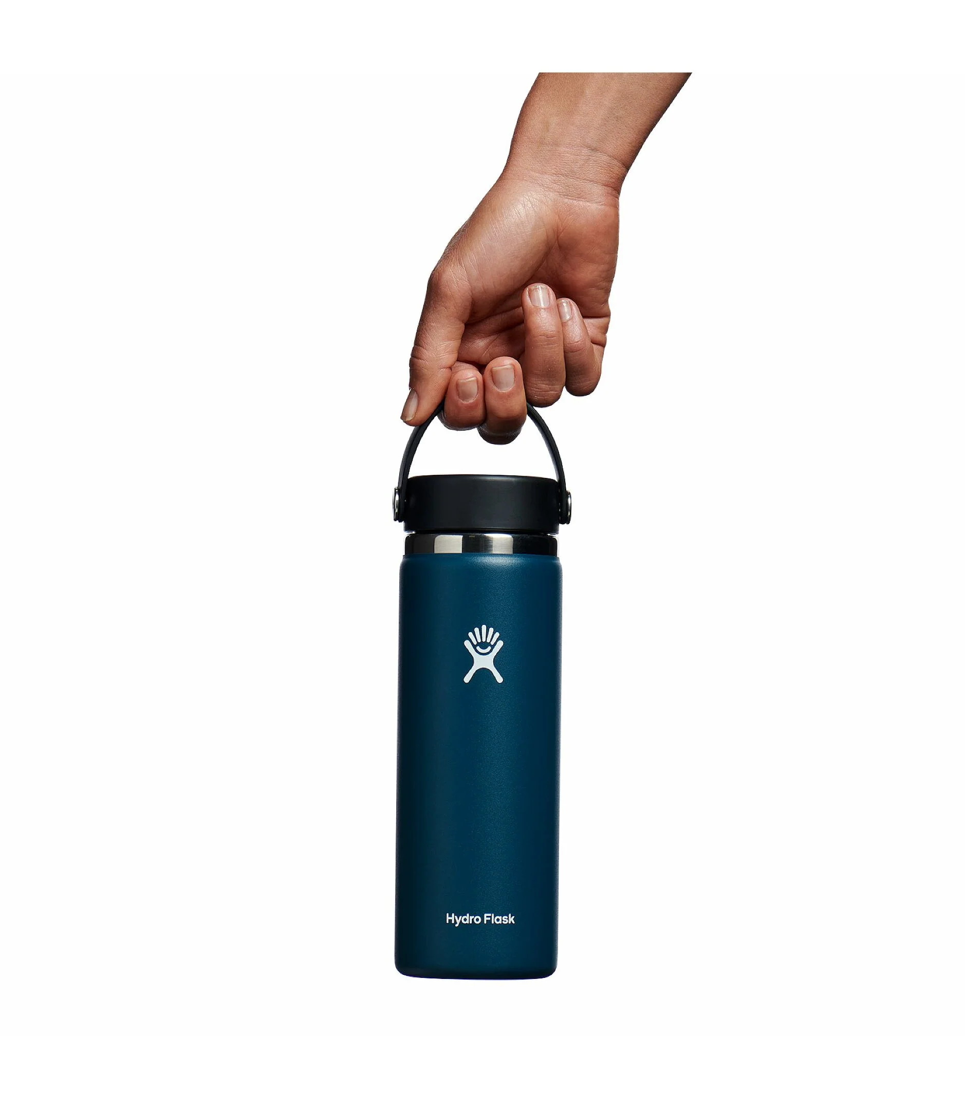 20oz Wide Mouth Bottle with Flex Cap | Indigo - Image 2