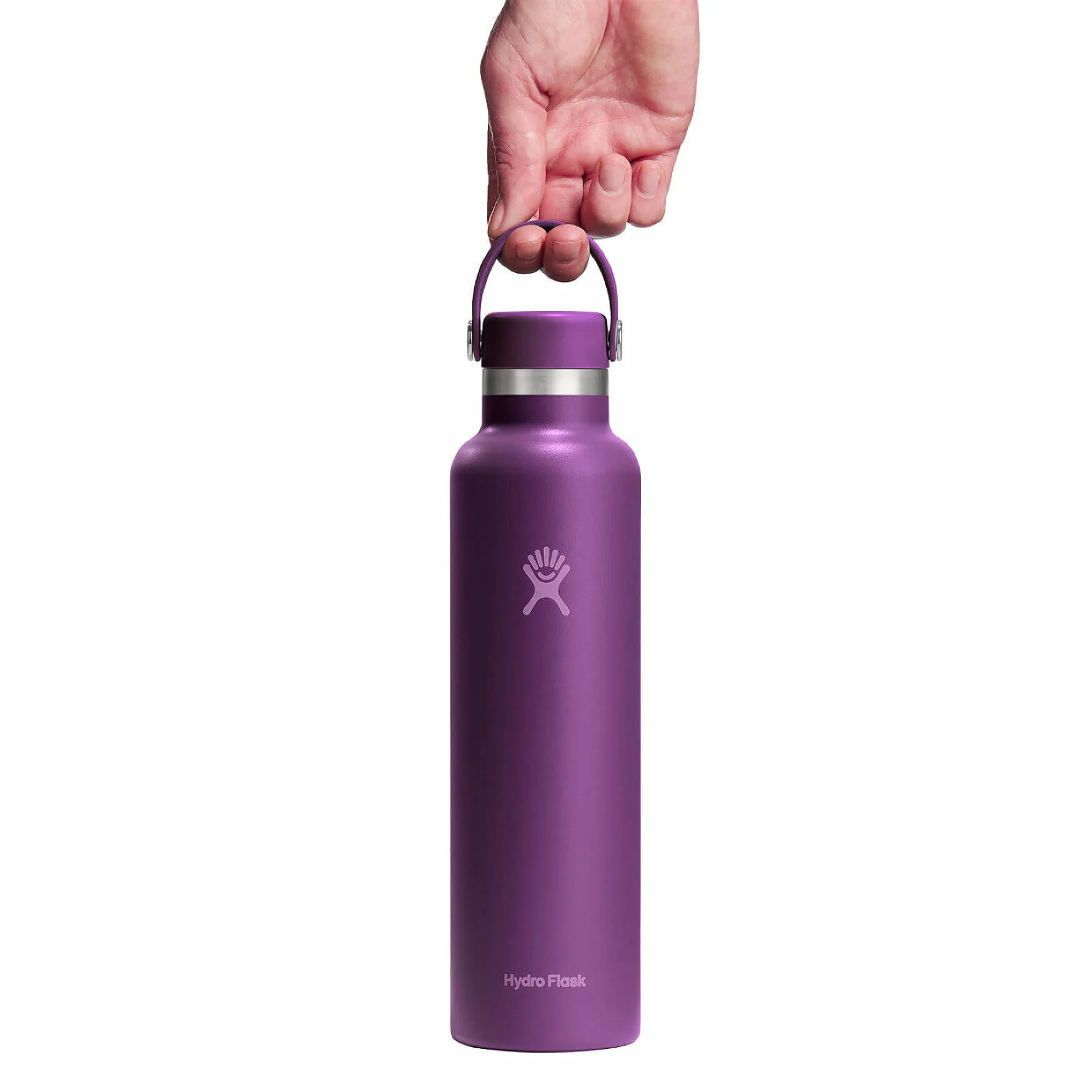 24 oz Standard Mouth Bottle with Flex Cap | Beachplum Purple - Image 3