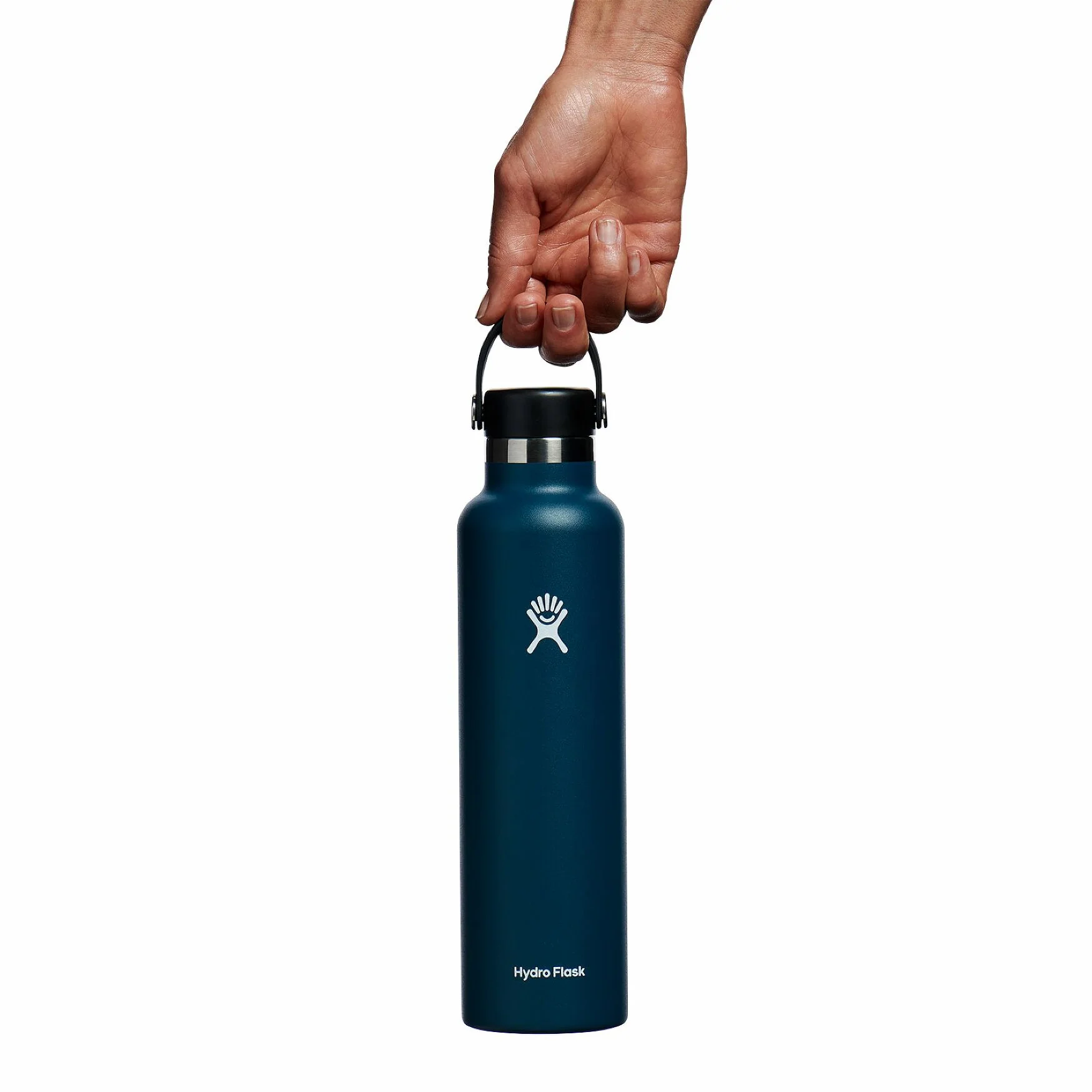 24 oz Standard Mouth Bottle with Flex Cap | Indigo - Image 2