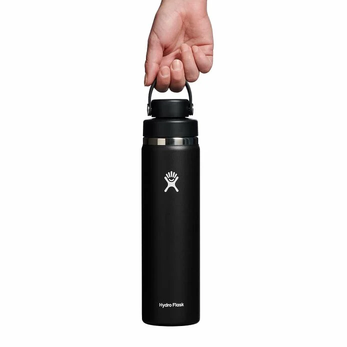 24oz Wide Mouth with Flex Chug Cap | Black