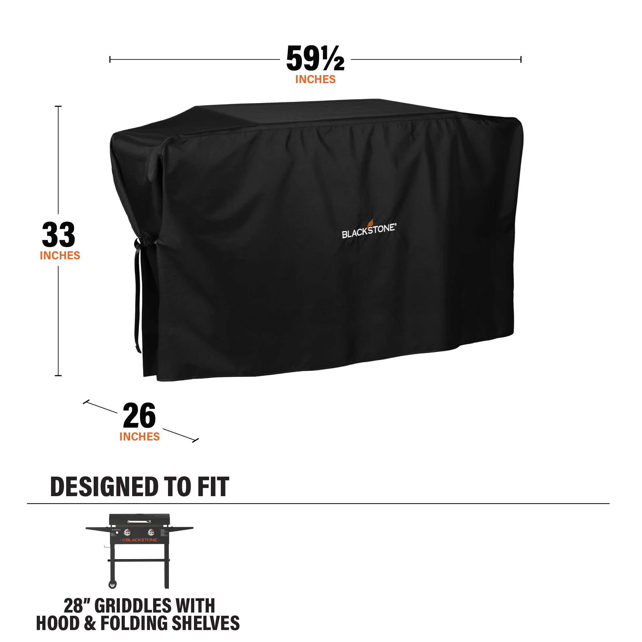 28" Griddle Cover - Image 3