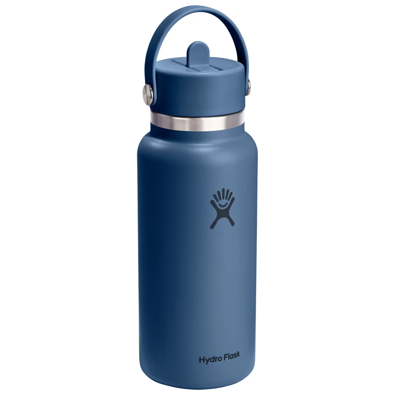 32 oz Wide Flex Straw Cap | Harbor Blue - Image 2