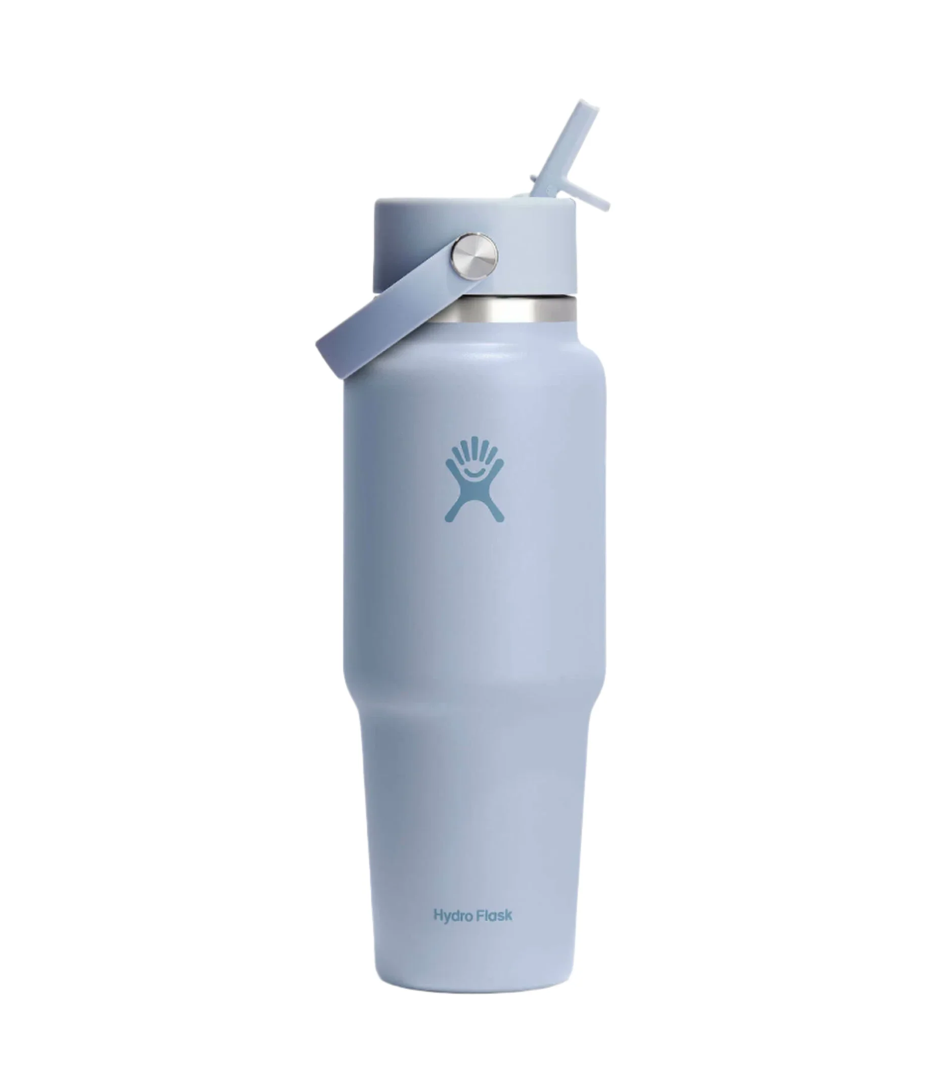 32oz Wide Mouth Travel Bottle With Flex Straw Cap | Surf