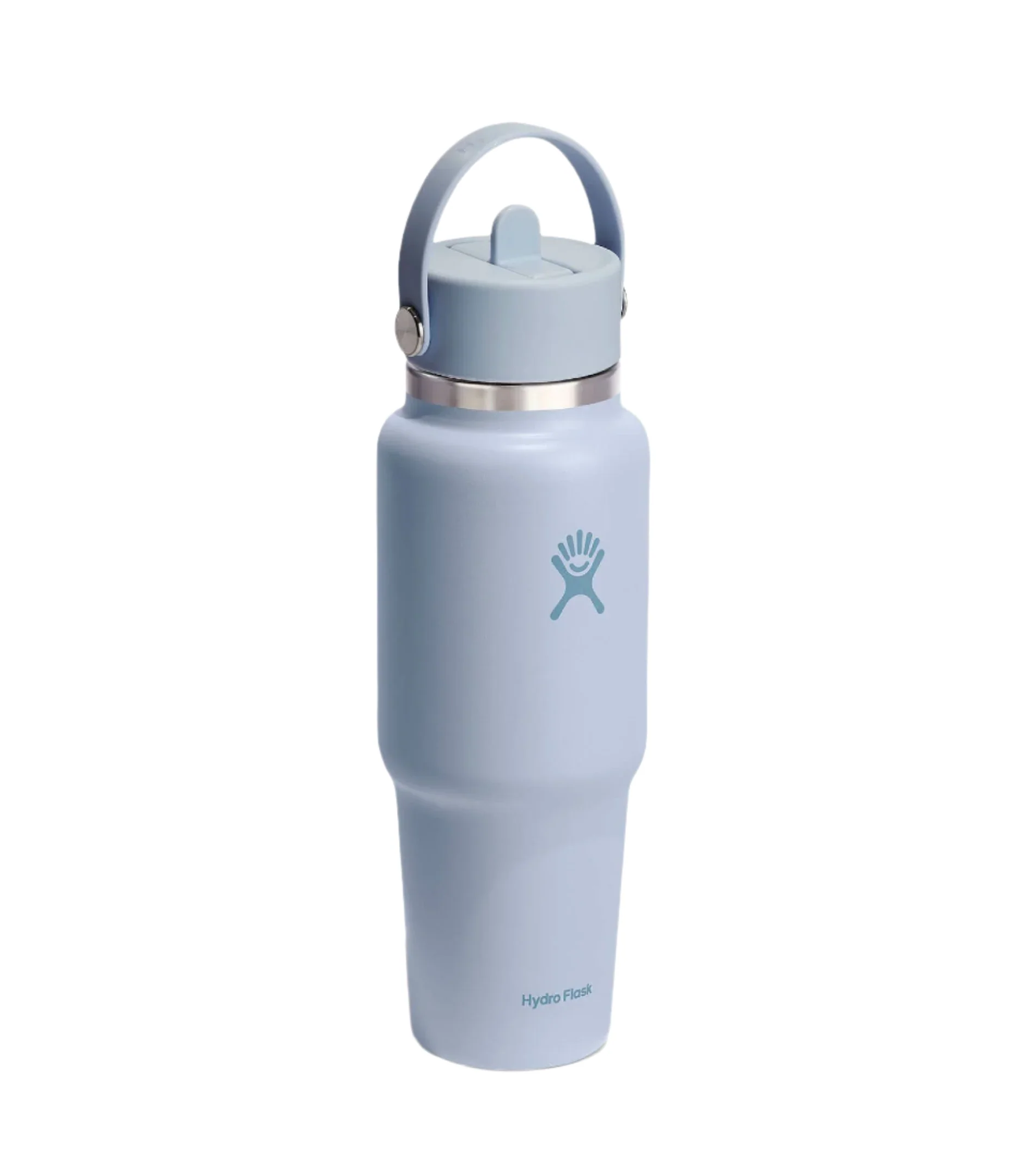 32oz Wide Mouth Travel Bottle With Flex Straw Cap | Surf - Image 2