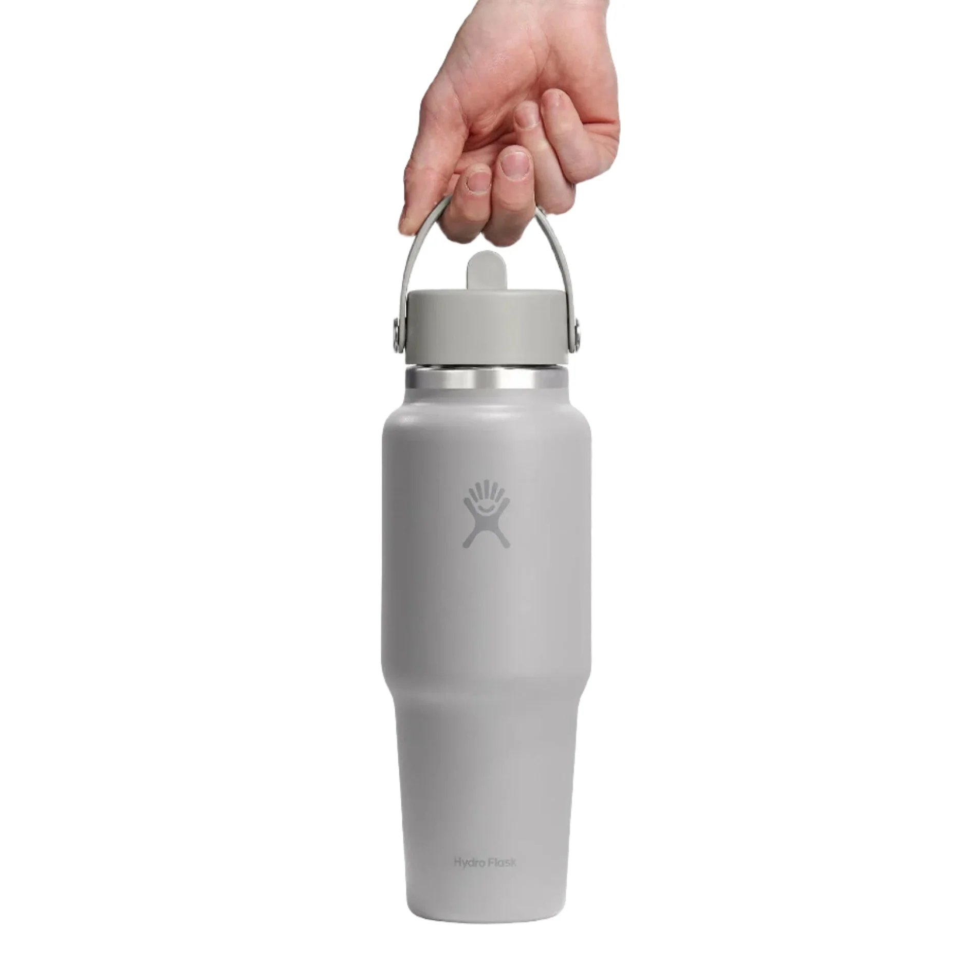 32oz Wide Mouth Travel Bottle With Flex Straw Cap | Tonal Birch - Image 3