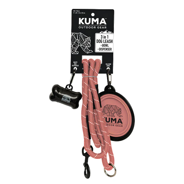 3 In 1 Dog Leash | Flamingo