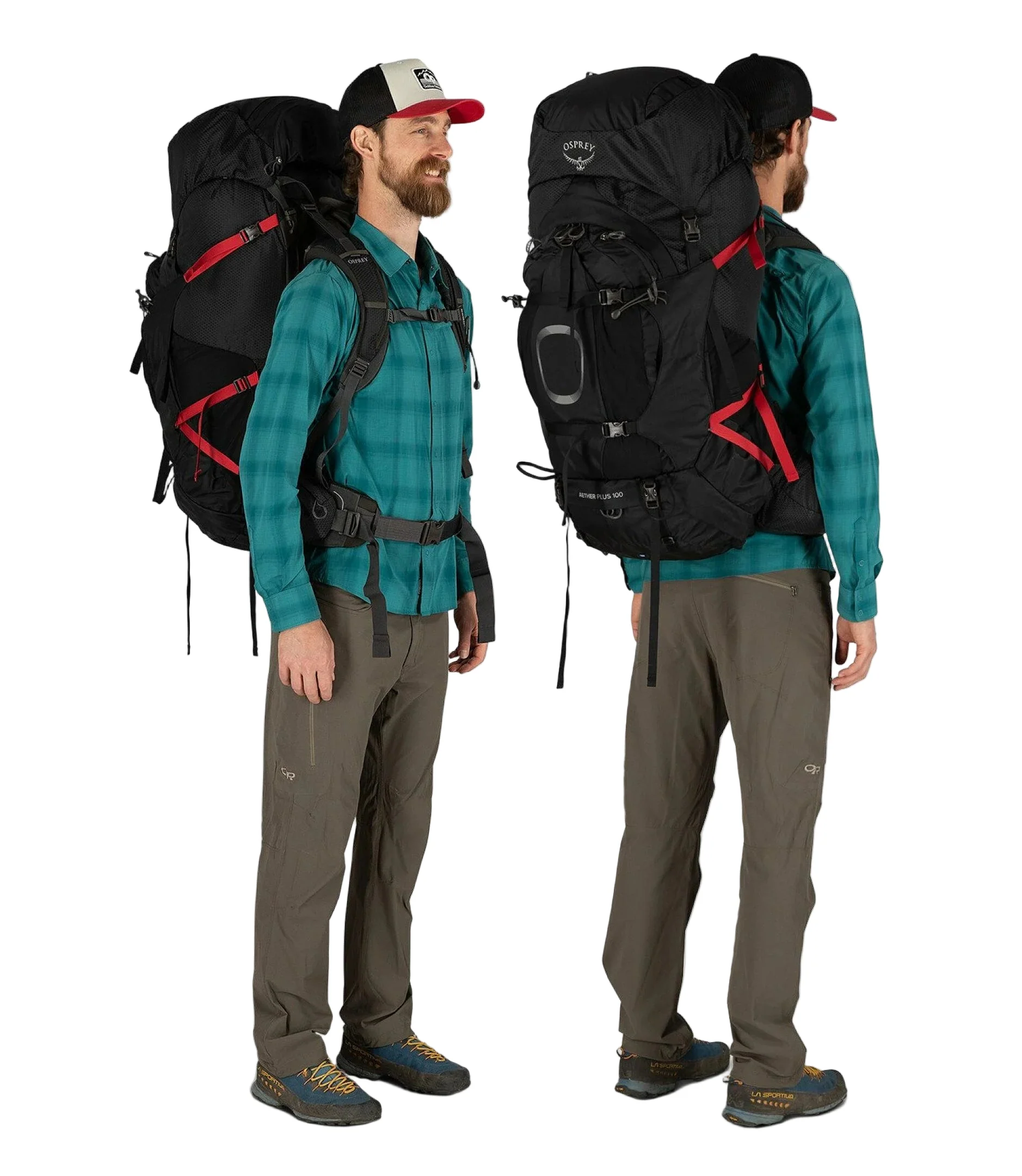 Aether Plus 100 Backpack | Black - Image 3