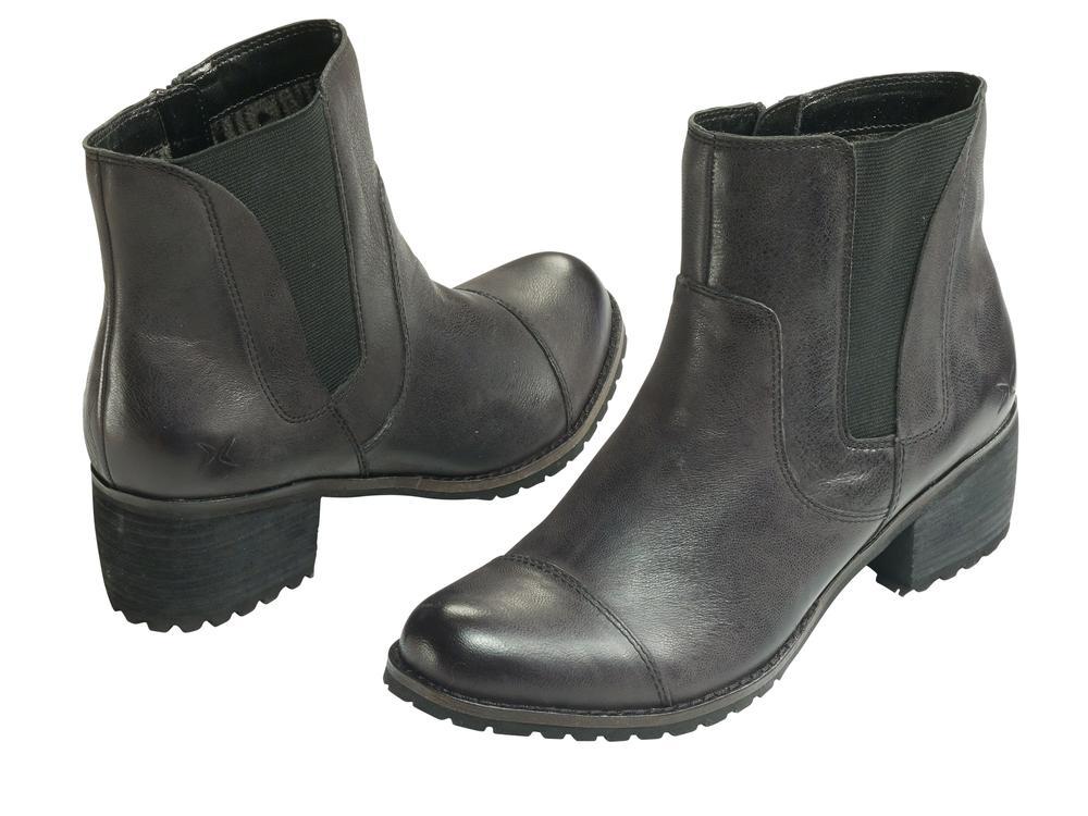 Women's Autumn Cap Toe Ankle Boot | Black - Image 2