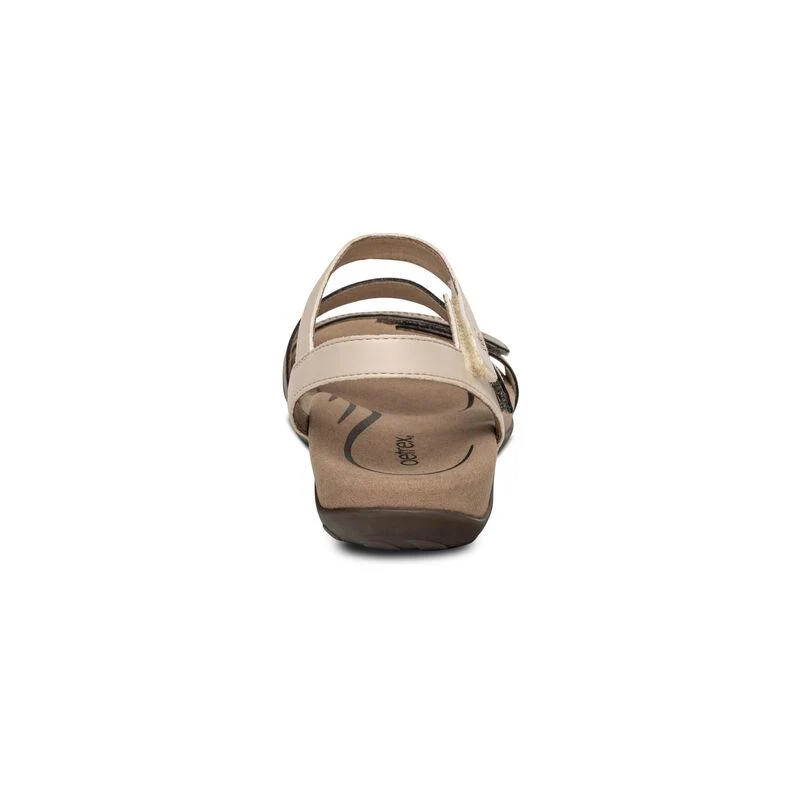 Aetrex Womens Gabby Adjustable Quarter Strap Sandals - Image 3