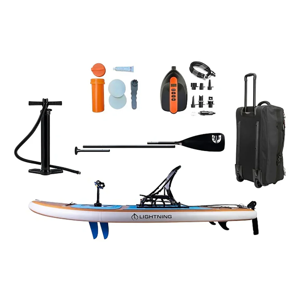 Lightning Kayaks Air 9 Inflatable Pedal Board - Image 6