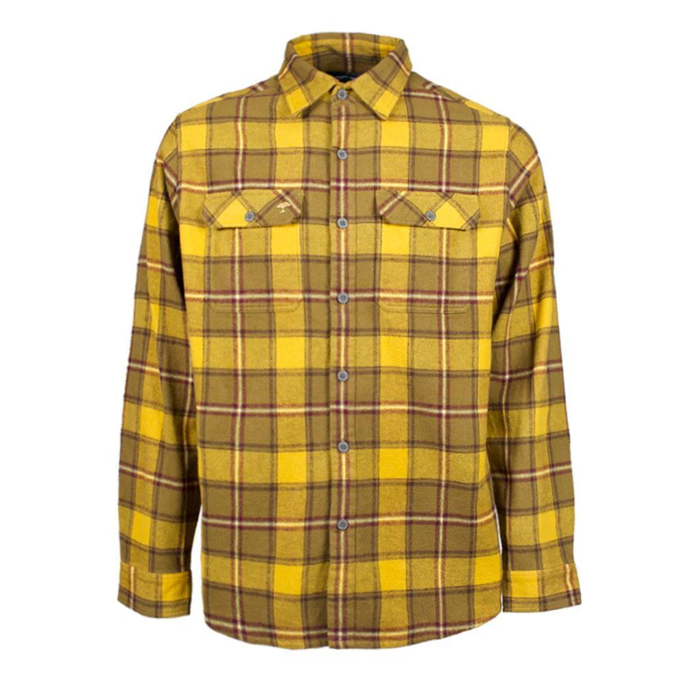 Arborwear Mens Chagrin Flannel Shirt | AMBER