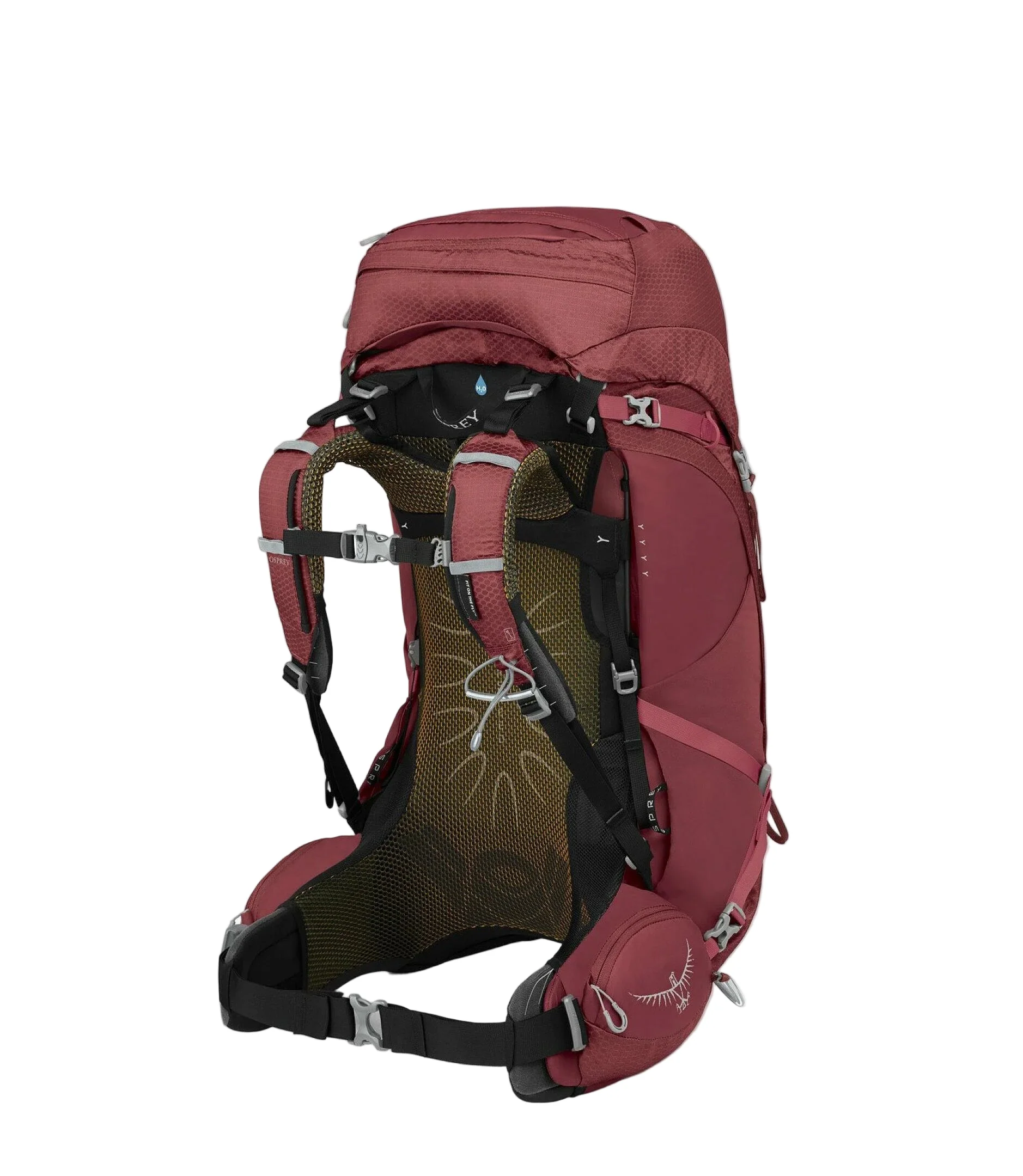 Women's Aura 50 Backpack | Berry Sorbet Red - Image 2