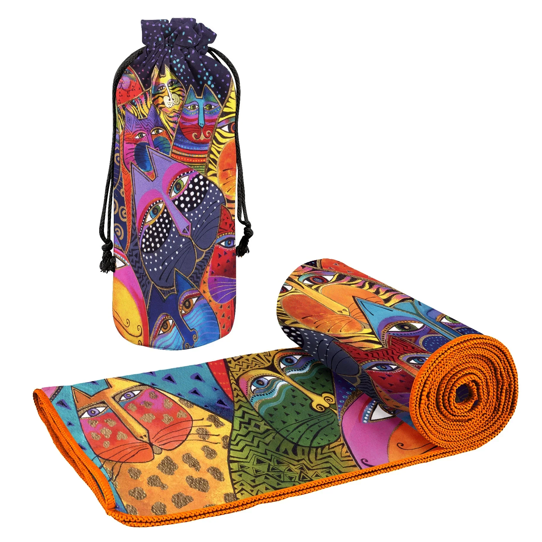Oversized Beach Towel 40x63" - Microfiber, Quick-Dry with Drawstring Pouch - Image 3