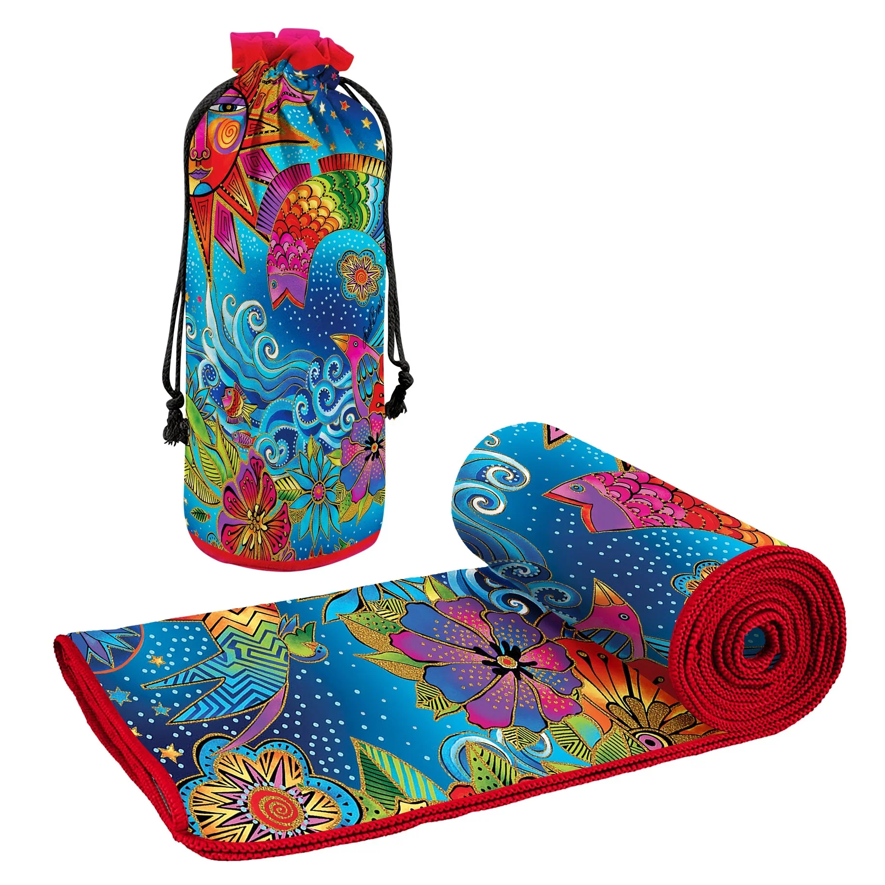 Oversized Beach Towel 40x63" - Microfiber, Quick-Dry with Drawstring Pouch - Image 7