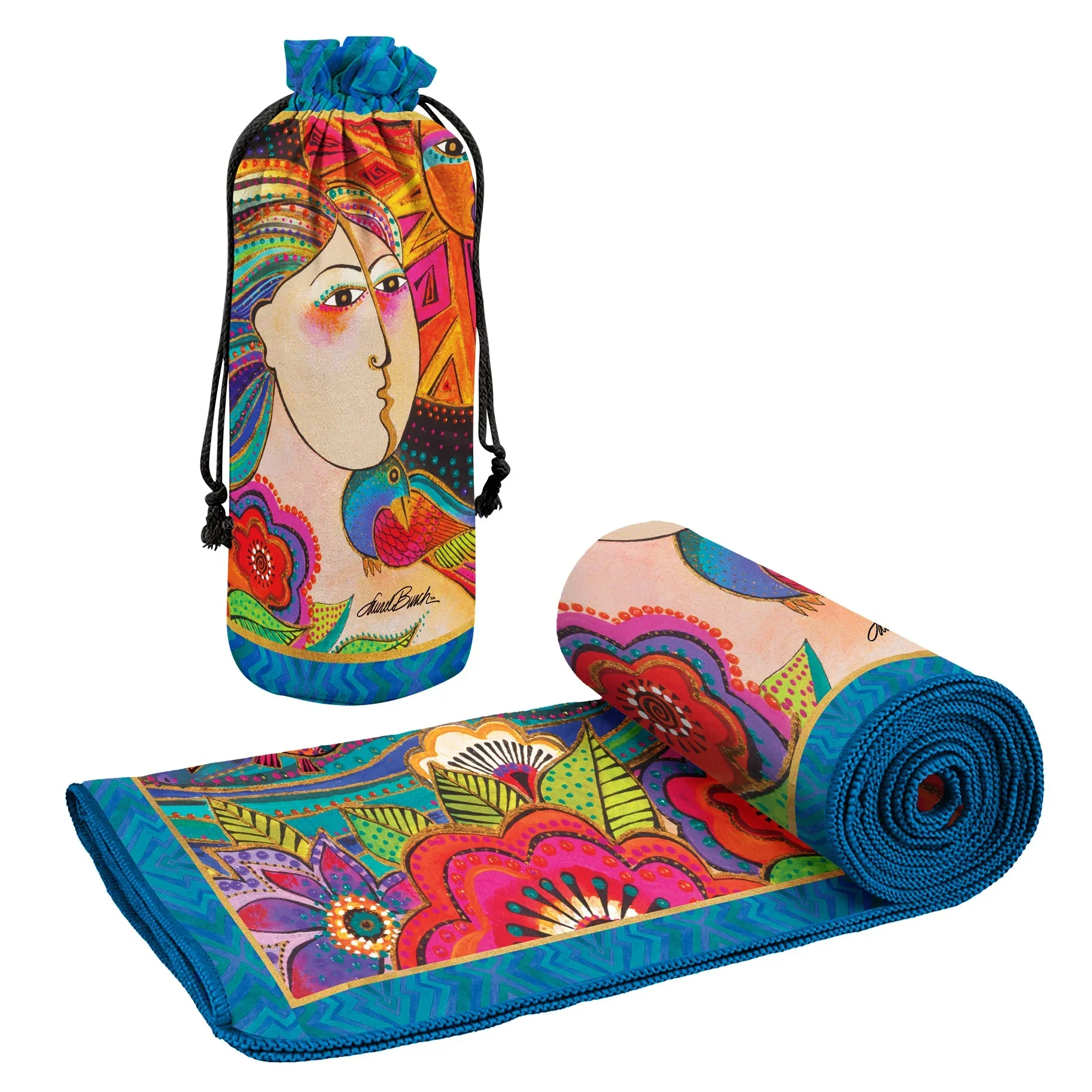 Oversized Beach Towel 40x63" - Microfiber, Quick-Dry with Drawstring Pouch - Image 9