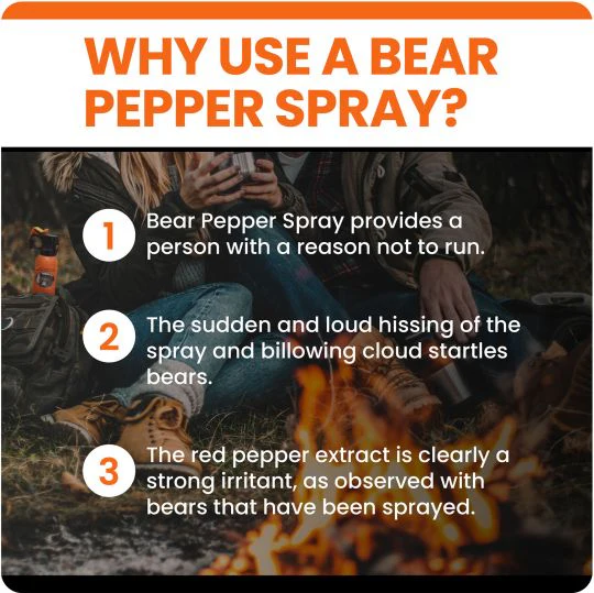SOG Bear Spray 7.9oz with Griz Guard Holster - Image 5