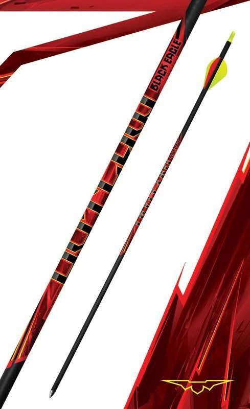 Black Eagle Arrows Outlaw Feather Fletched Arrows 6-Pack - Image 5
