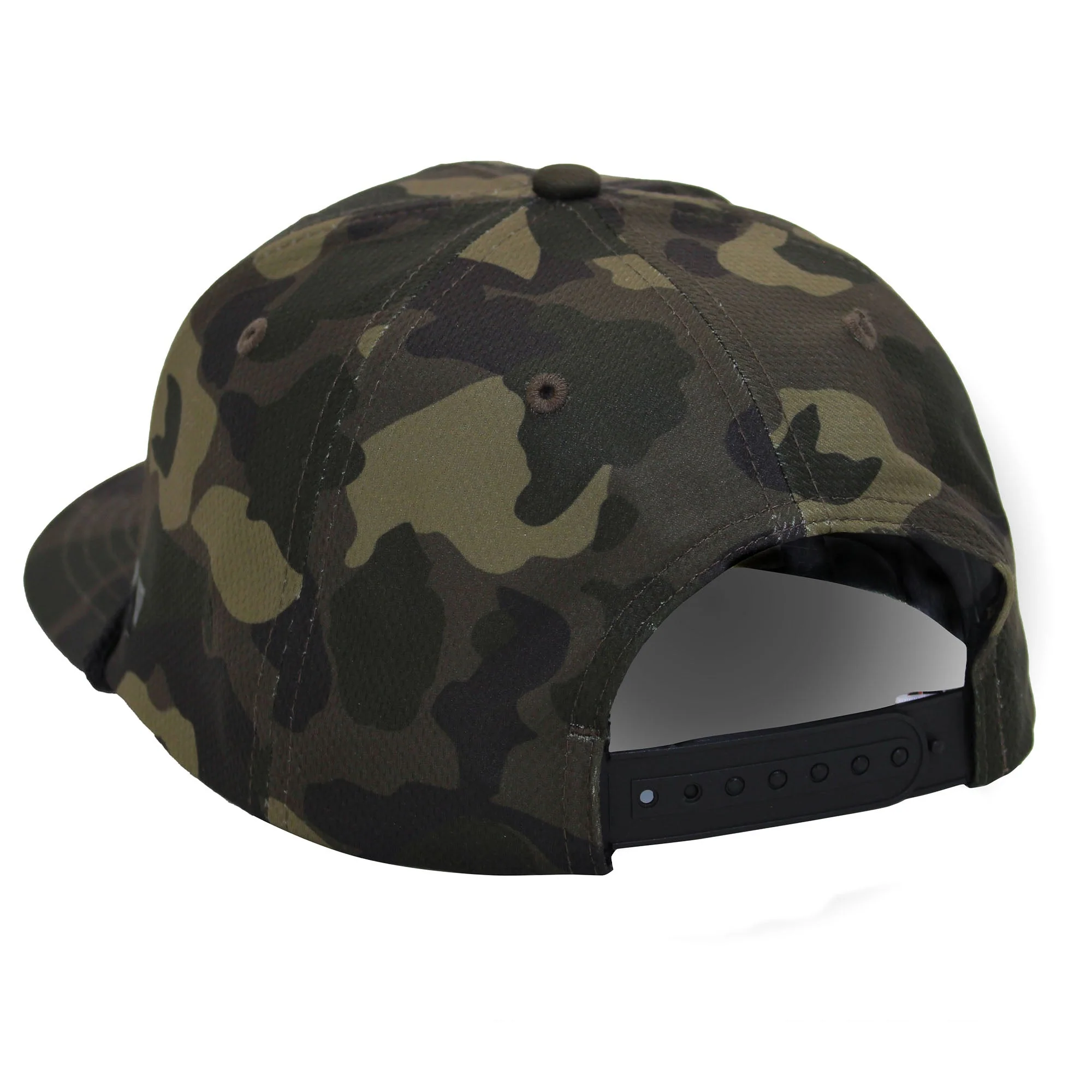 Black Lab Performance Rope Cap on Dark Old School Camo - Image 6