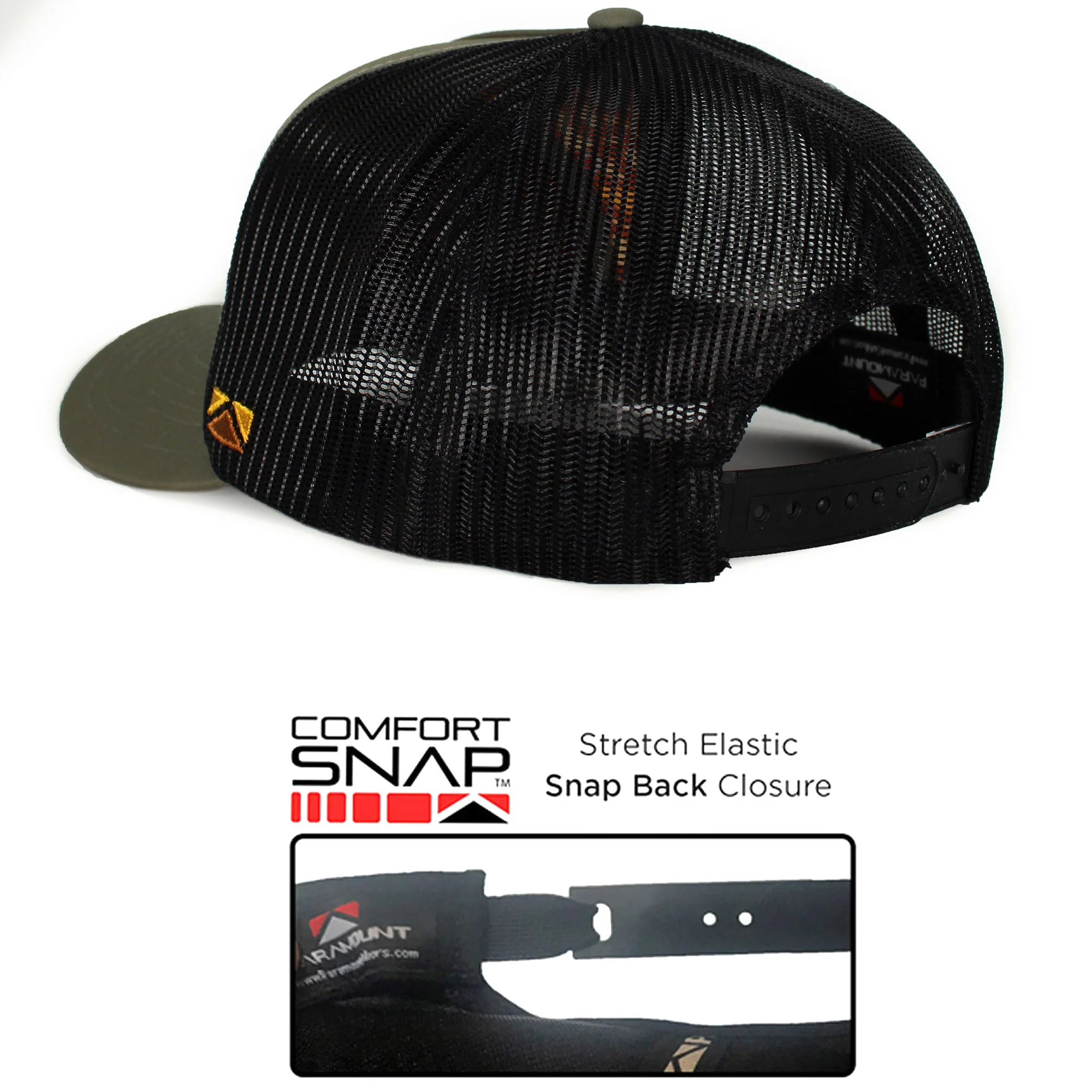 Brown Trout Tail Mesh Back 5-Panel - Image 5