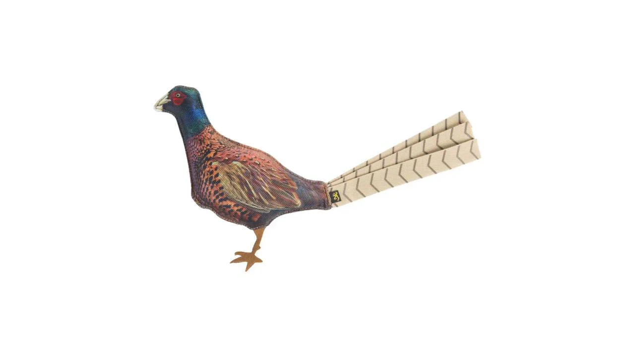 Browning Pheasant Fabric Squeaker Toy | Brown