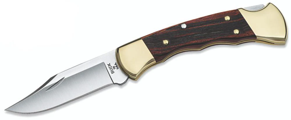 Buck Knives 112 Ranger Folding Knife with Finger Grooves - Image 2