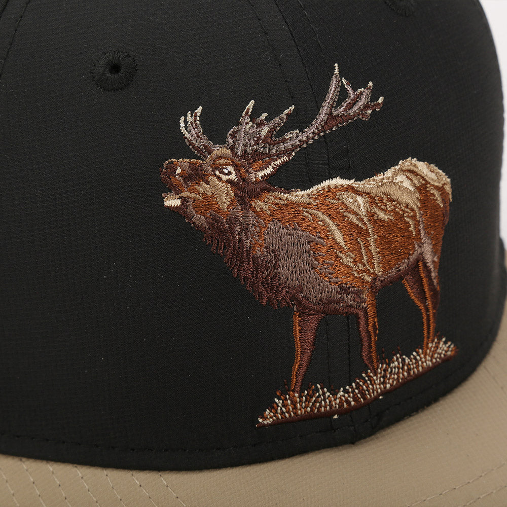 Bull Elk 6-Panel Riverside Cap ComfortSnap Snapback - Image 5