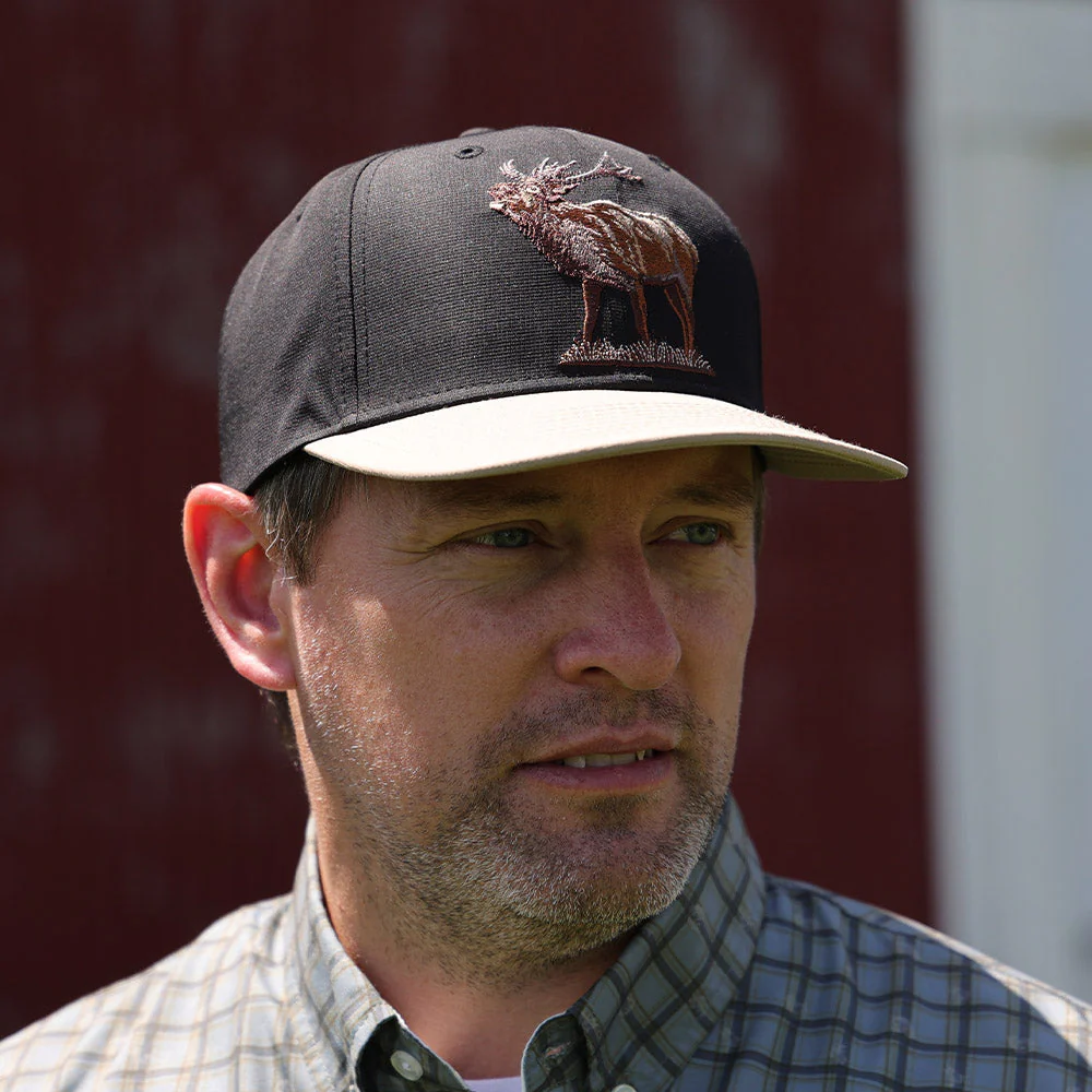 Bull Elk 6-Panel Riverside Cap ComfortSnap Snapback - Image 7
