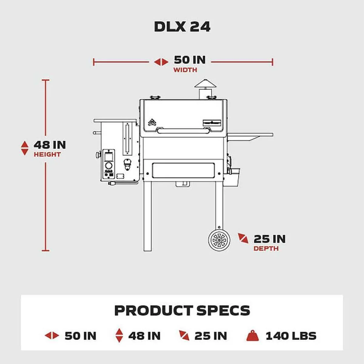 Camp Chef DLX Wifi Pellet Grill and Smoker - Image 5