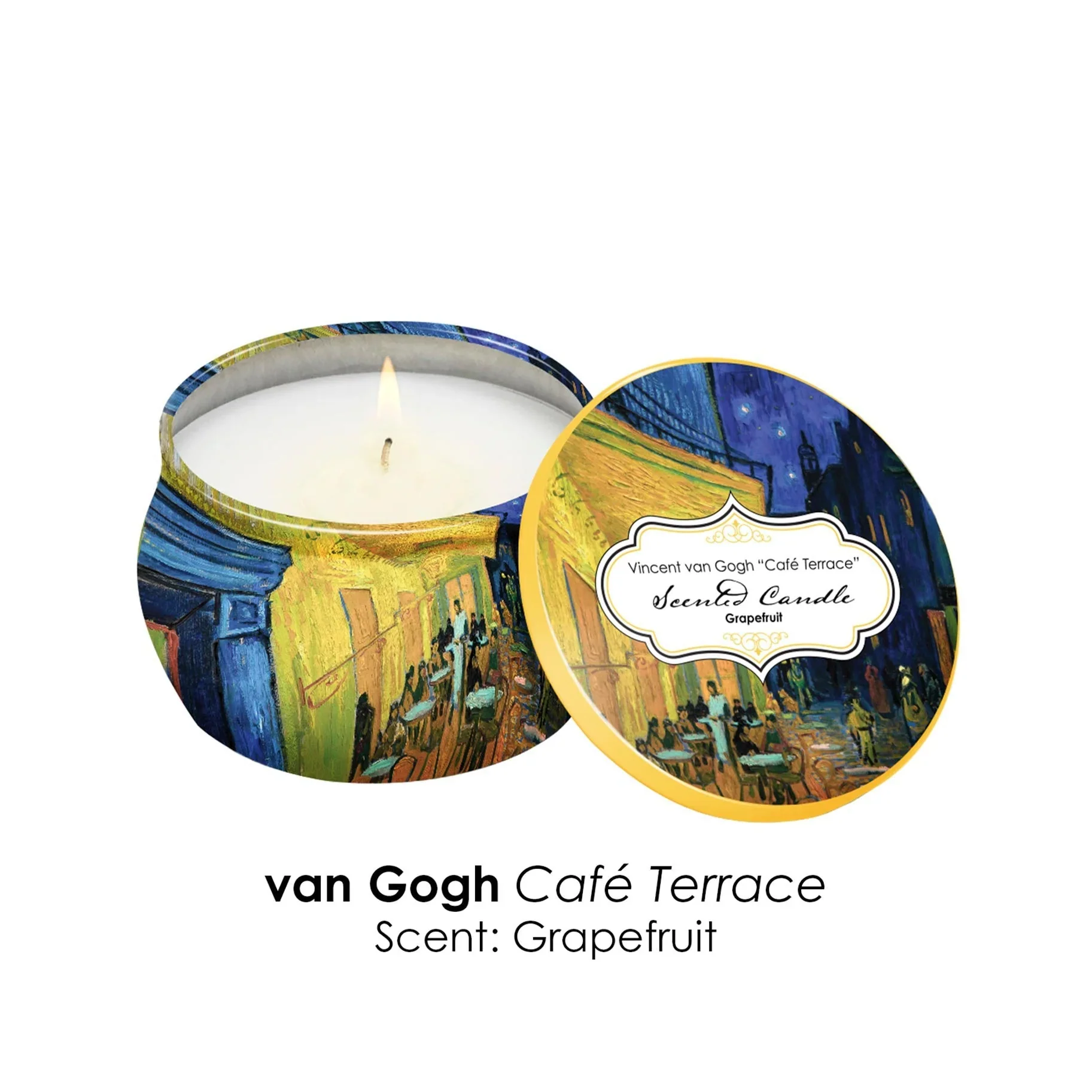 Van Gogh Candle Set | At Night - Image 4