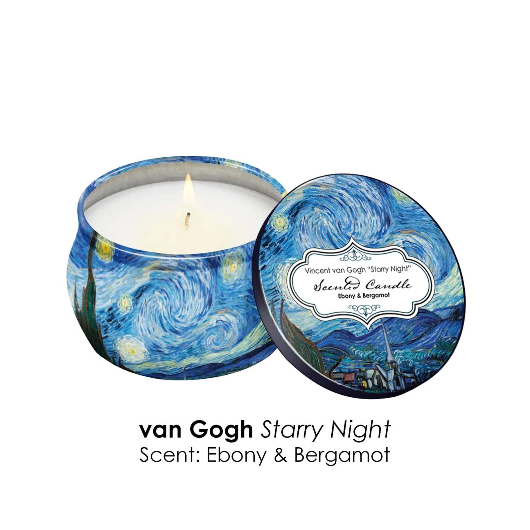 Van Gogh Candle Set | At Night - Image 5