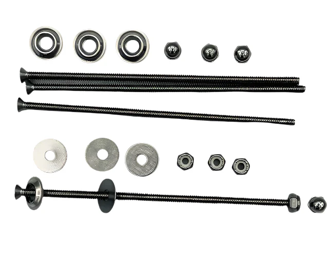 Canoe Seat Stainless Steel Hardware 6" Bolt Set of 4