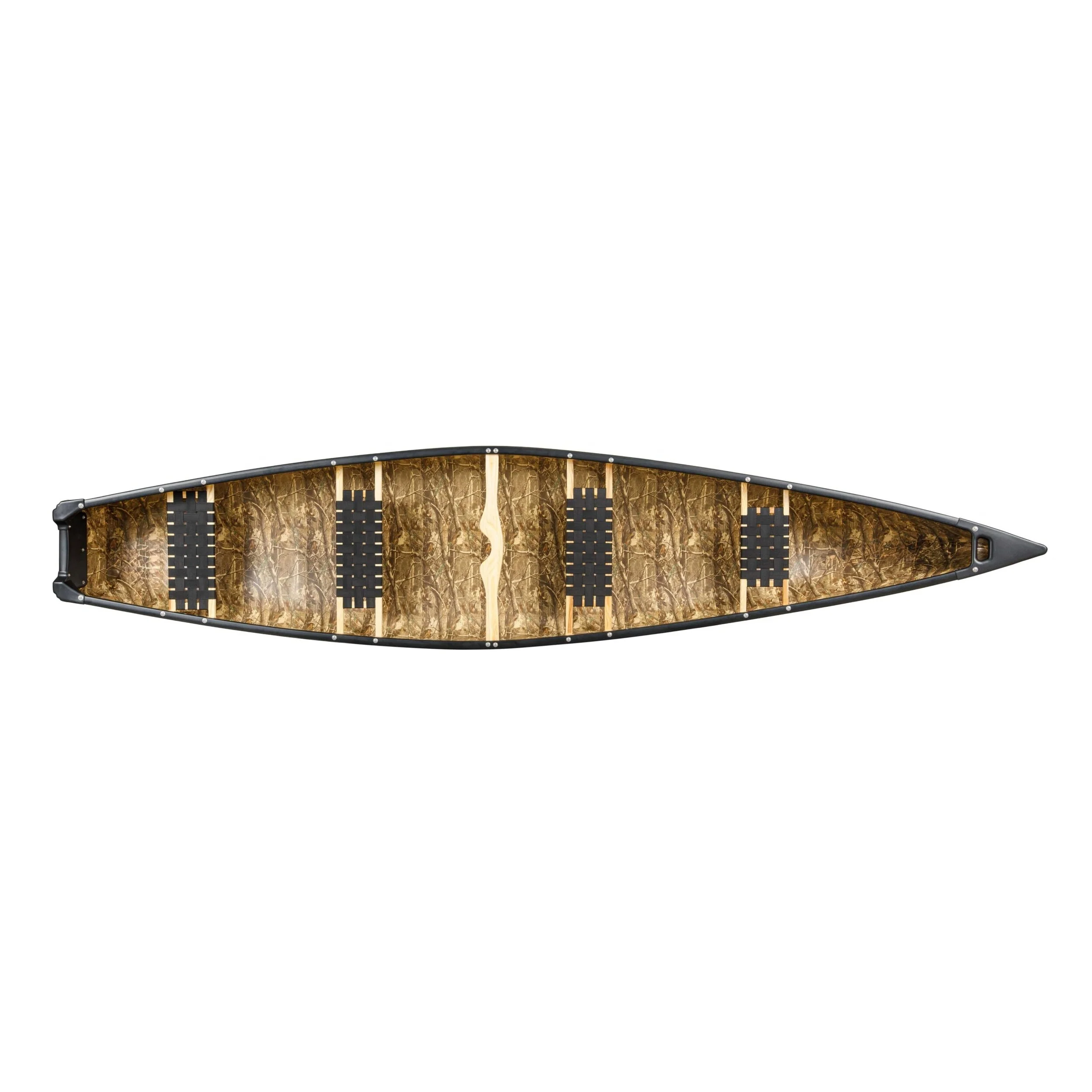 Esquif Cargo 17' Square Stern Canoe | Green - Image 2
