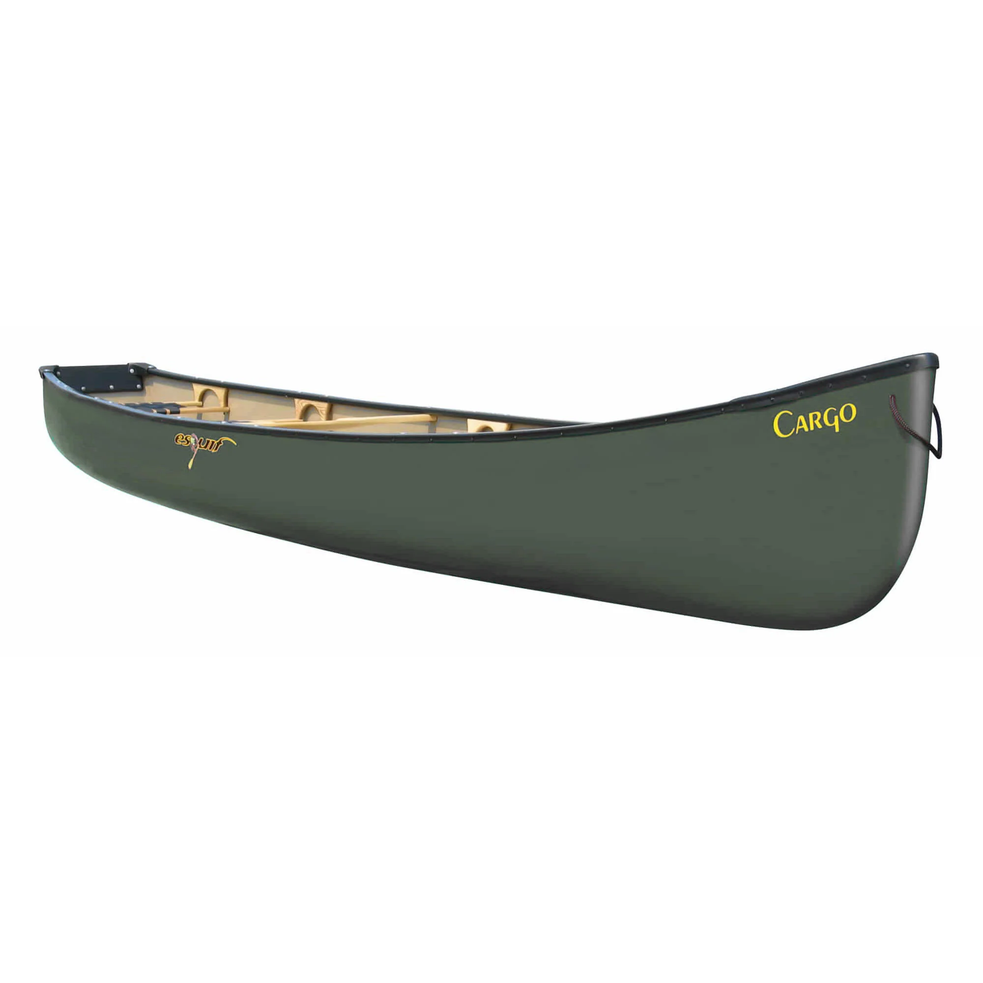 Esquif Cargo 17' Square Stern Canoe | Olive