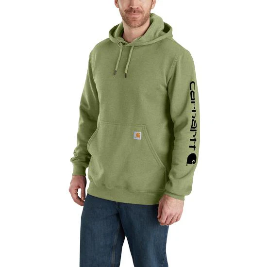 Carhartt Mens Loose Fit Midweight Logo Sleeve Graphic Sweatshirt - Image 5