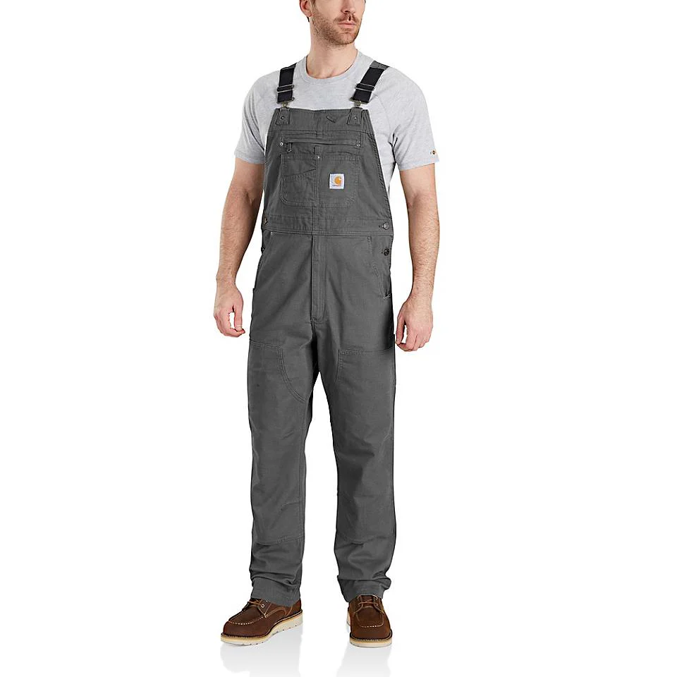 Carhartt Mens Rugged Flex Relaxed Fit Canvas Bib Overall - Image 3