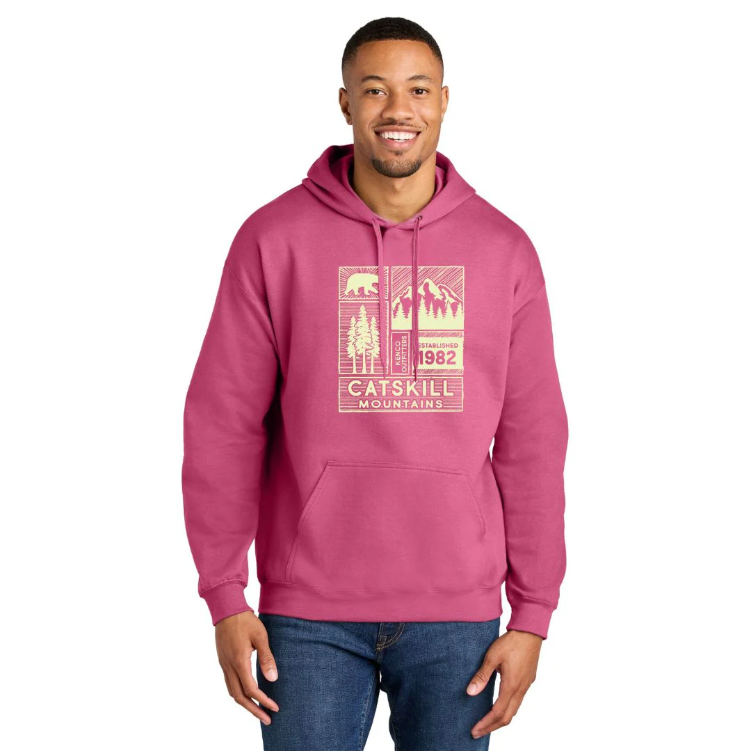 Catskills 1982 Pullover Hoodie | Pink Lemonade - Image 2