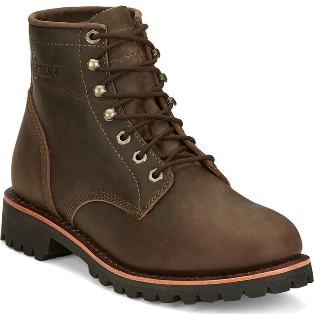 Chippewa Men's Classic 2 Unlined Soft Toe Work Boots - Image 2