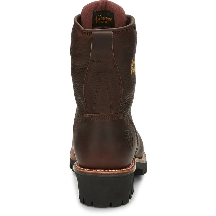 Men's Paladin Briar Insulated Waterproof Steel Toe Boots | Brown - Image 5