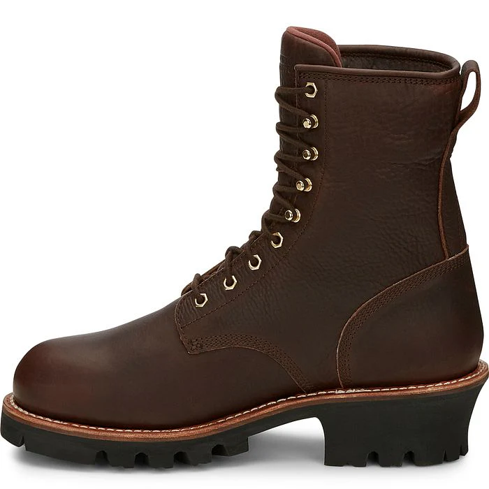 Men's Paladin Briar Insulated Waterproof Steel Toe Boots | Brown - Image 8