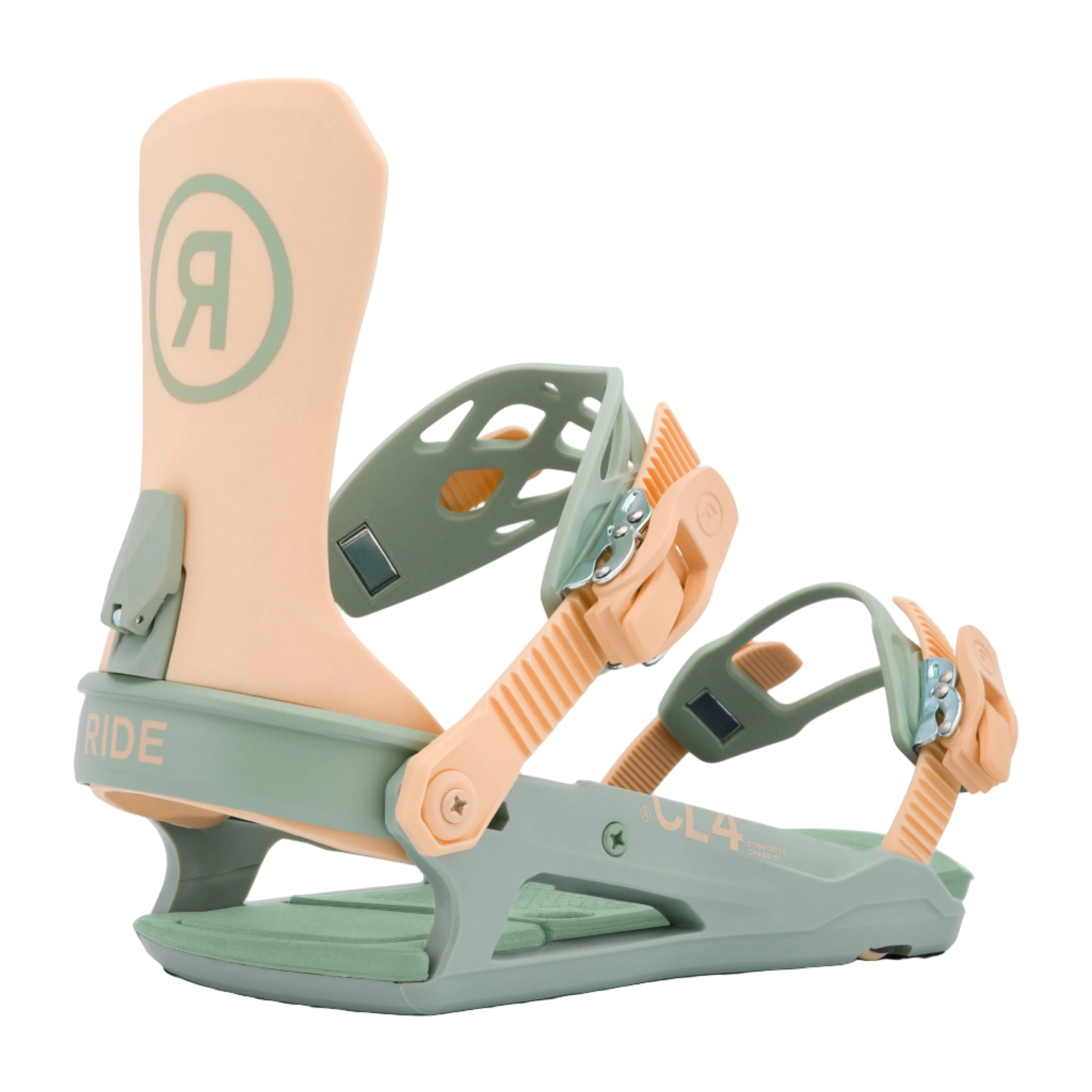 CL-4 Snowboard Bindings 2026 | Peach - Medium - Image 2