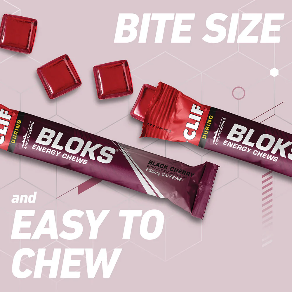 Clif Bloks Energy Chews | Black cherry - Image 2