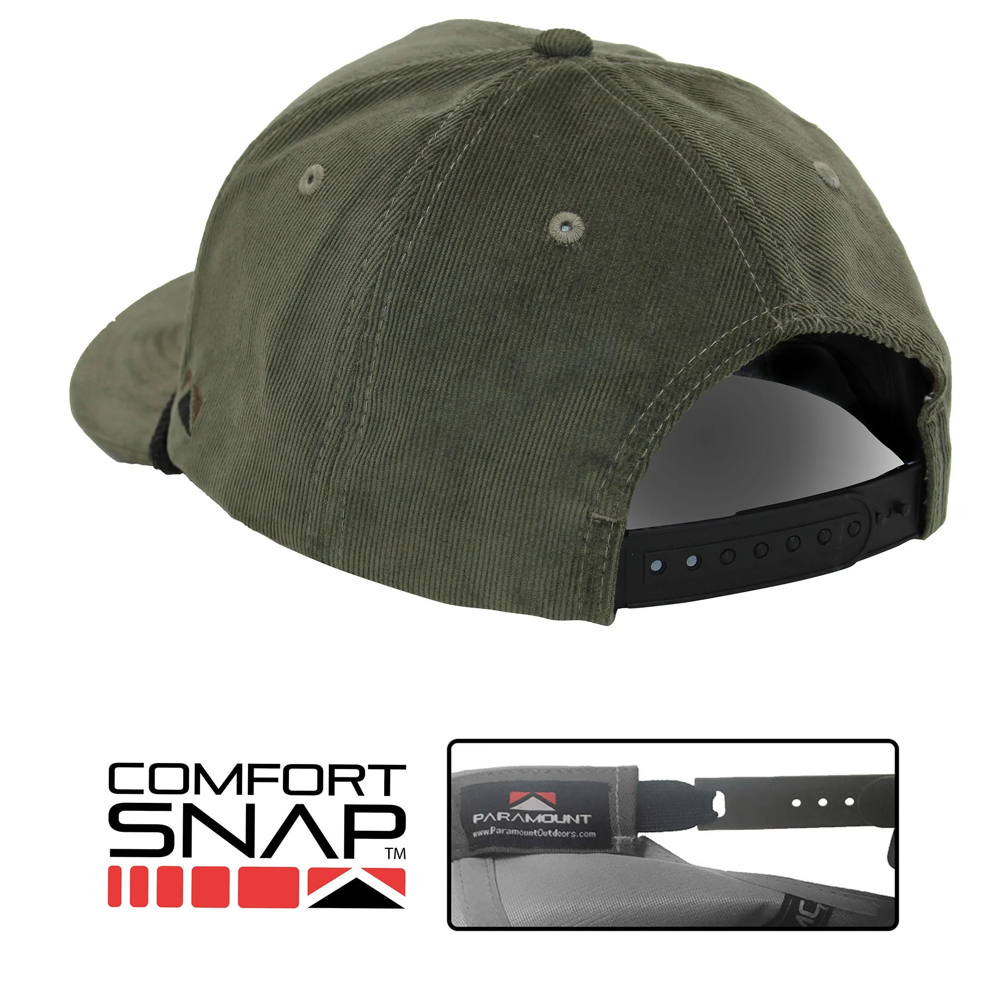 Corduroy Mallard Drake 6-Panel Performance Cap - Image 8