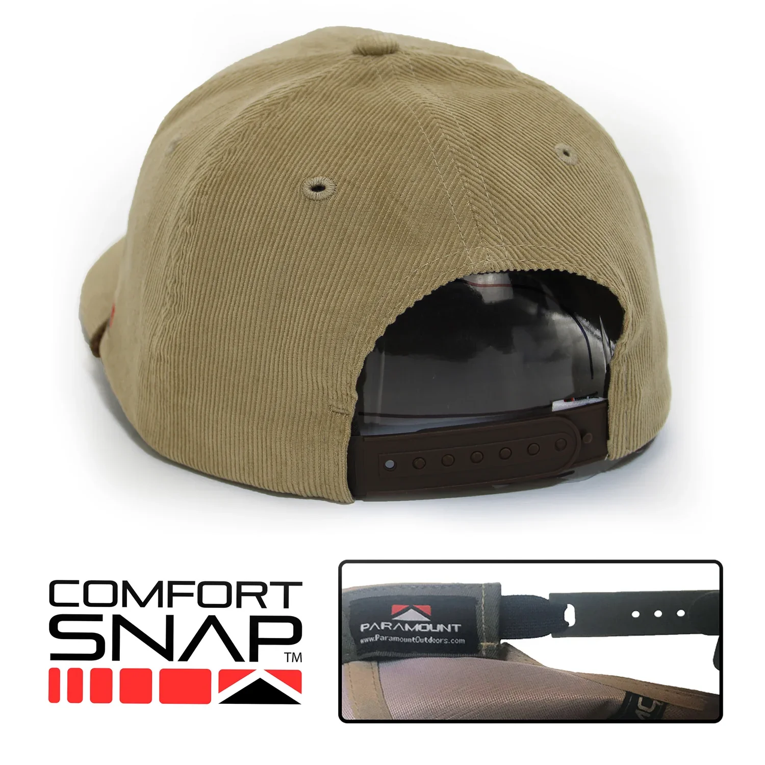 Corduroy Woody Hat | Khaki - Image 3
