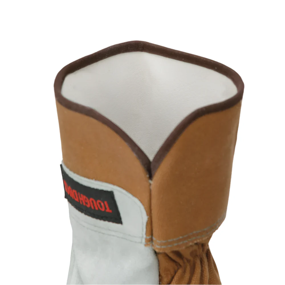 Cow Split Leather Fitters Glove | Brown - Image 2