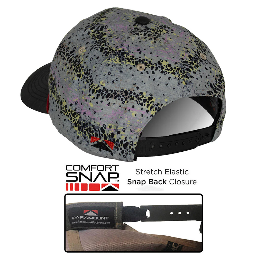 Dancing Skeletons Rainbow Trout 6-Panel Rope Cap - Image 3