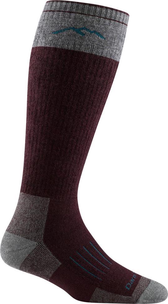 Women's Hunter Over the Calf Heavyweight Hunting Sock | Burgundy - Image 2