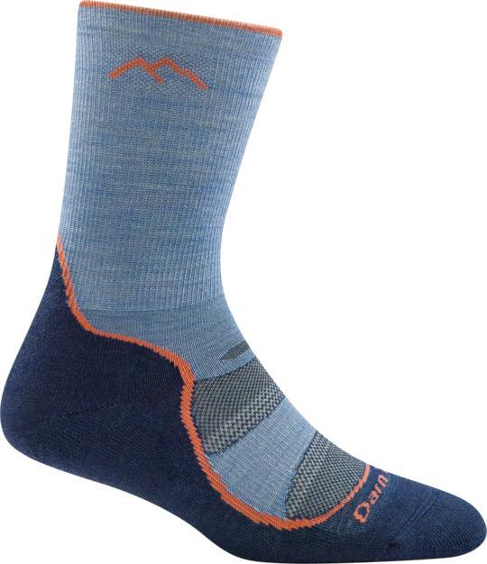 Darn Tough Women's Light Hiker Micro Crew Lightweight Hiking Sock | Denim